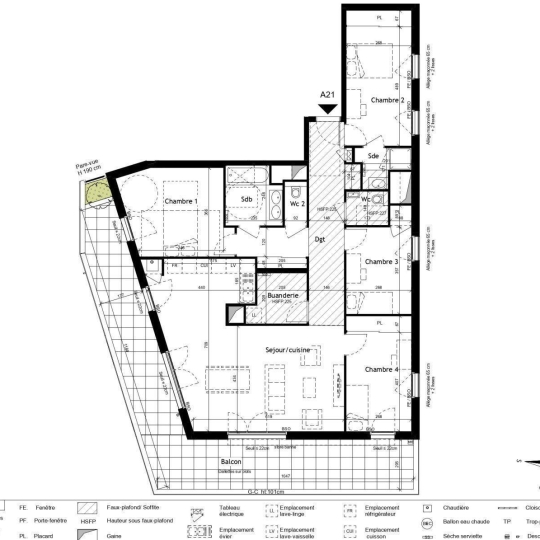  Annonces BRON : Appartement | LYON (69009) | 130 m2 | 610 000 € 