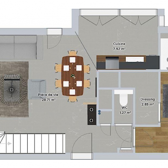  Annonces BRON : Appartement | LYON (69002) | 96 m2 | 570 000 € 