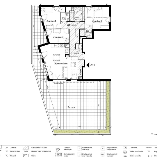  Annonces BRON : Apartment | LYON (69009) | 100 m2 | 690 000 € 