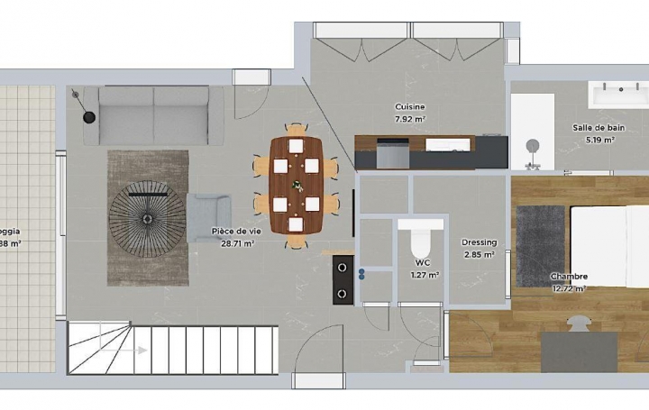 Annonces BRON : Appartement | LYON (69002) | 96 m2 | 570 000 € 
